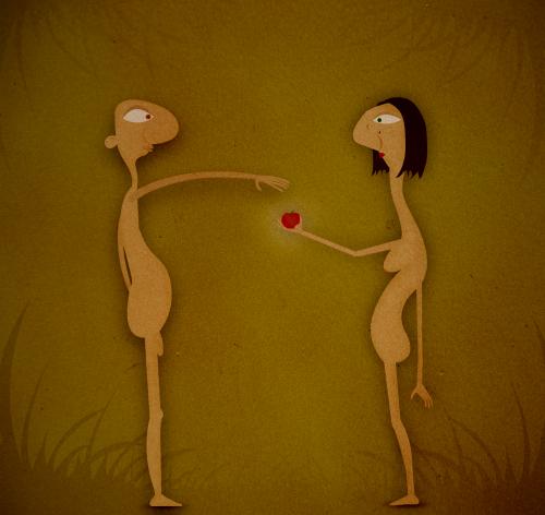 Check it out first men on earth Adam proposed Eva?